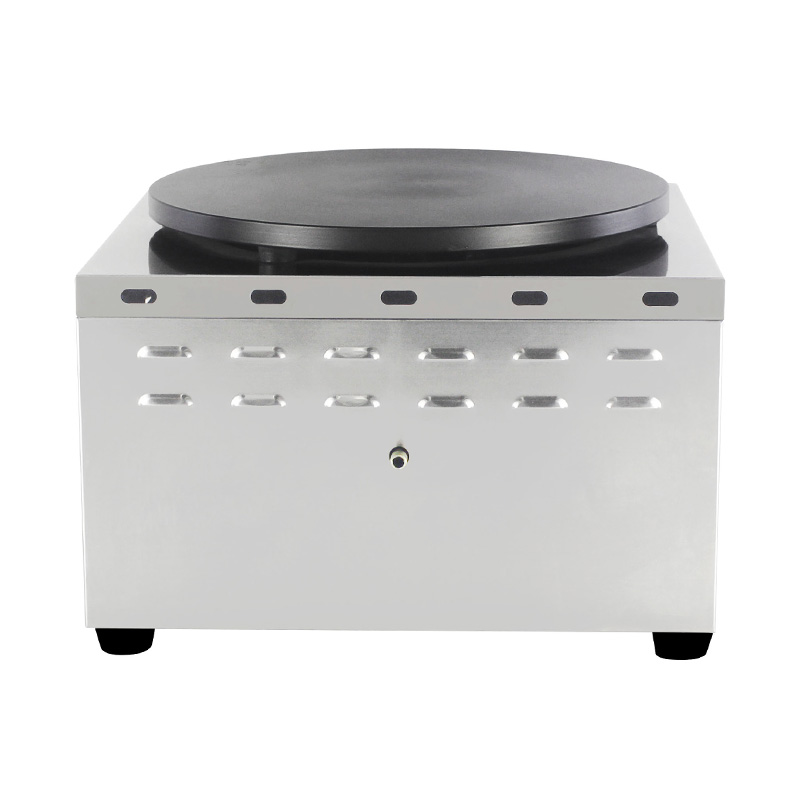 آلة صنع الكريب بالغاز الطبيعي/غاز البترول المسال المطلية بالتفلون من الفولاذ المقاوم للصدأ